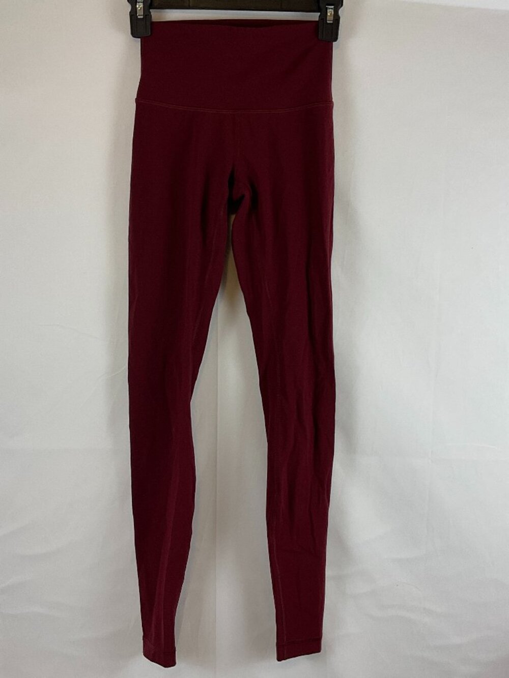 Lululemon Wunder Under High Rise Tight 28" Garnet 2